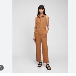 Gap Sleeveless Zipper-front jumpsuit